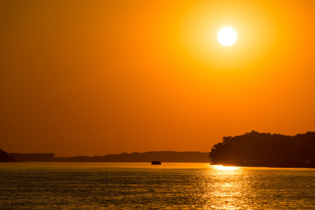Sunset Turnu Măgurele Romania