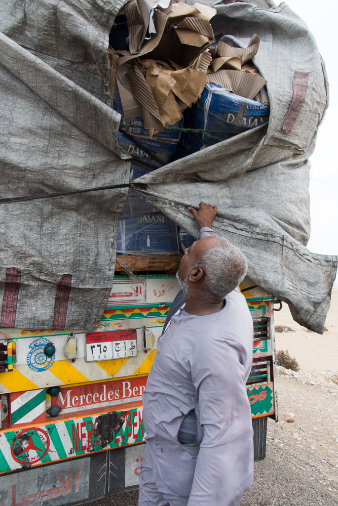Water was 'falling from the sky' for us in the desert
