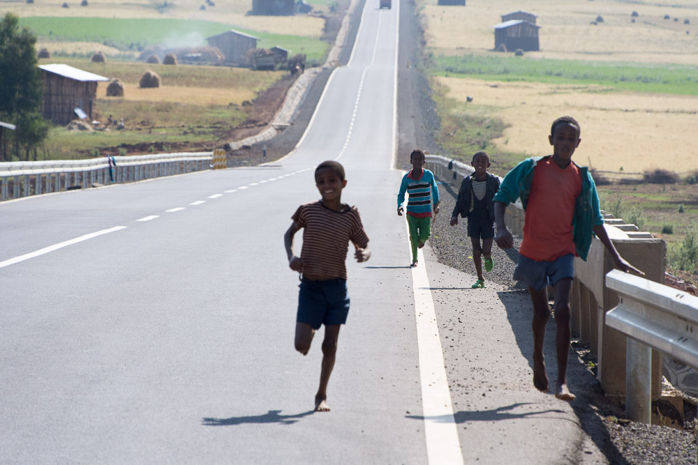 Kids would run for miles for the opportunity to shout at us