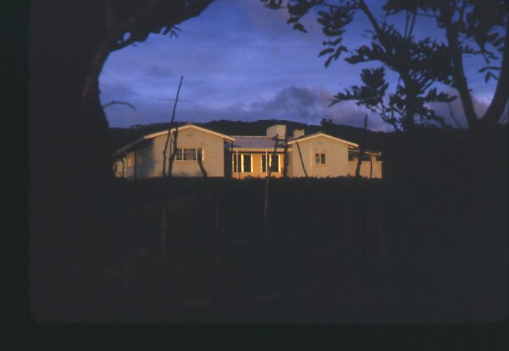 The rear of my parents' house in 1965